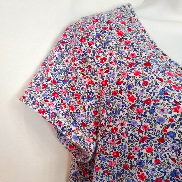 Karen Neubuther Small Flower Print Night Gown. Size M - Picture 5 of 9